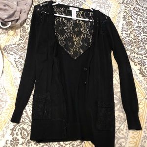 Lacey cardigan